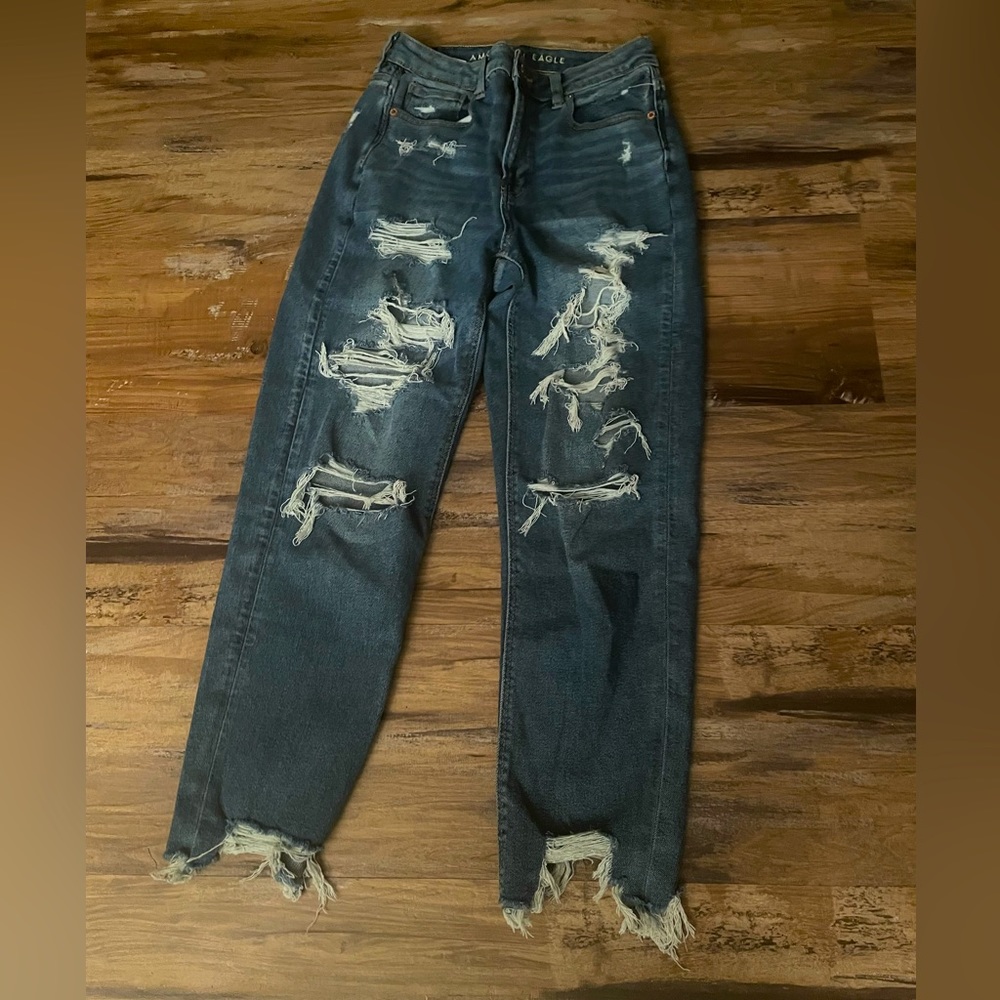 💕Mom Straight Jean AEO